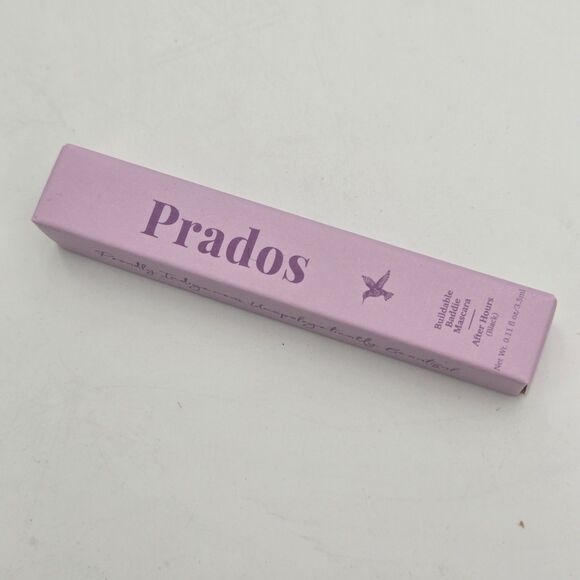 Prados Buildable Baddie Mascara After Hours (Black) Travel Size 0.11 fl/oz NEW - Picture 2 of 7